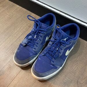 Low Blue Jordans